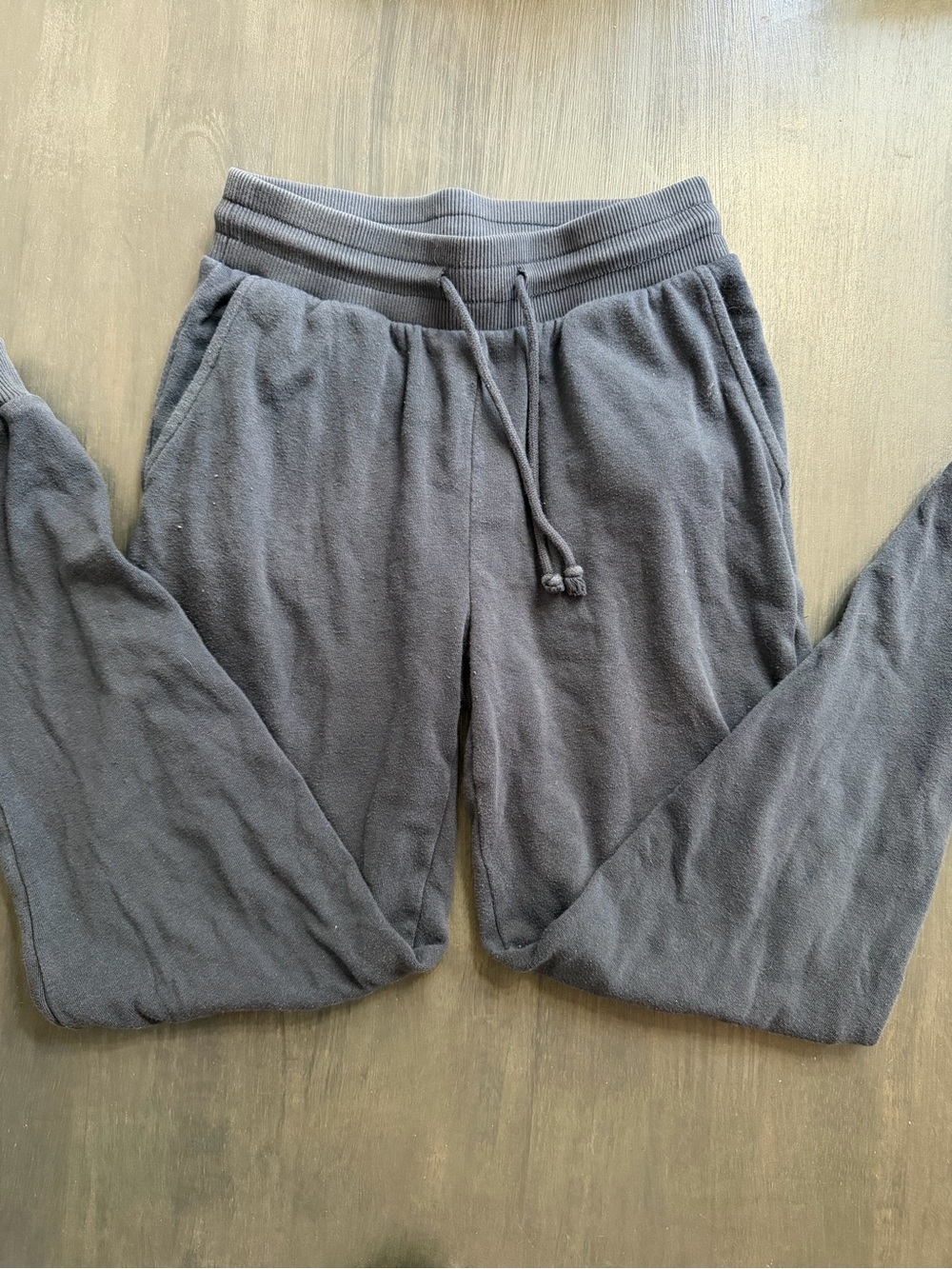 American Eagle Gray Jogger Sweatpants XS Drawstring Lounge Athleisure Pockets